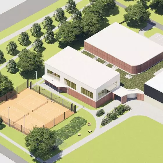 POZIOMY – kompleks kortów tenisowych Politechniki Poznańskiej