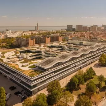 Oriente Green Campus w Lizbonie projektu KPF i S+A