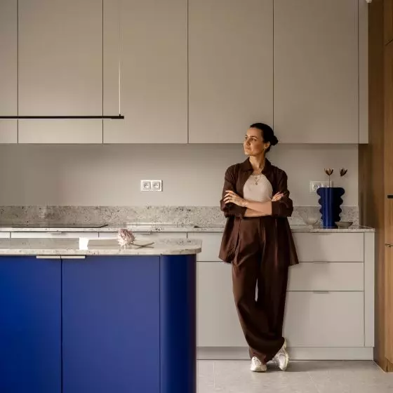 Mieszkanie na osiedlu Wizjonerów w Krakowie projektu KREPA design