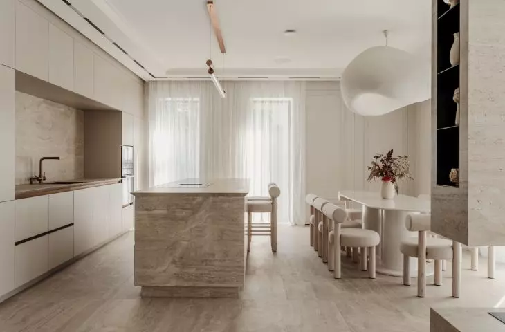 Poroda House w Kijowie projektu MAKHNO Studio