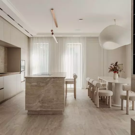 Poroda House w Kijowie projektu MAKHNO Studio