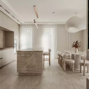 Poroda House w Kijowie projektu MAKHNO Studio