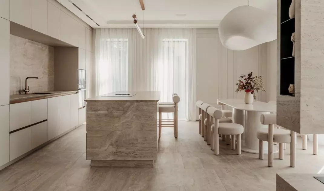 Poroda House w Kijowie projektu MAKHNO Studio