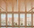 Sants Social Centre w Barcelonie projektu pracowni Laos Arquitectura