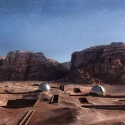 Ośrodek badawczy w Wadi Rum