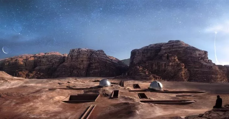 Ośrodek badawczy w Wadi Rum