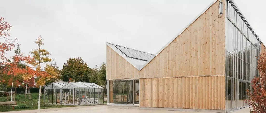 Budynek, który zmienia się wraz z porami roku. Klimapavillon w Schwerte projektu New Architekten i Jutta Albus Architektur