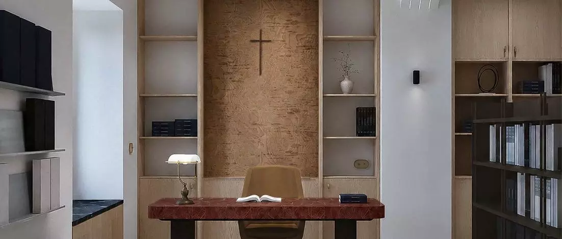 The Monastery Library in Lubin. A Contemporary Interior Rooted in History