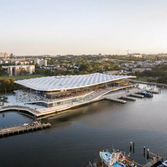 Sydney Fish Market w Sydney projektu 3XN GXN i BVN