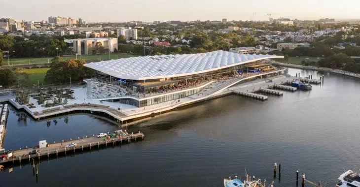Sydney Fish Market w Sydney projektu 3XN GXN i BVN