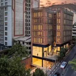 Hitra Office & Commercial Building projektu Hooba Design w Teheranie