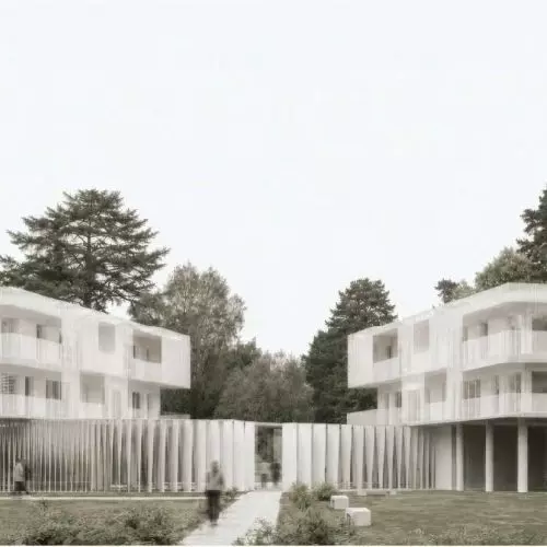 Aeris. The Wind as an Inspiration for Residential Architecture in Gdynia-Orłowo
