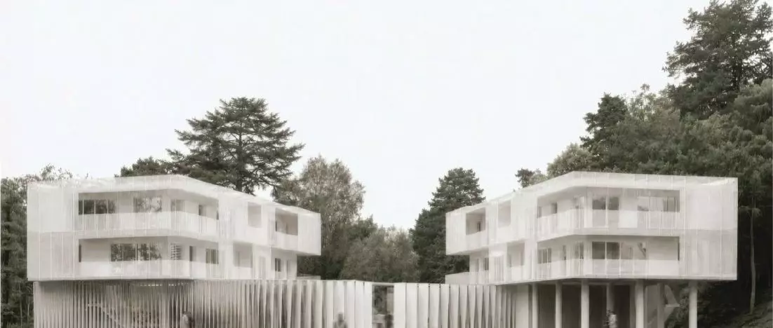 Aeris. The Wind as an Inspiration for Residential Architecture in Gdynia-Orłowo