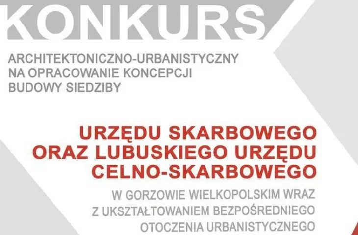 Konkurs na projekt urzędu skarbowego w Gorzowie Wielkopolskim