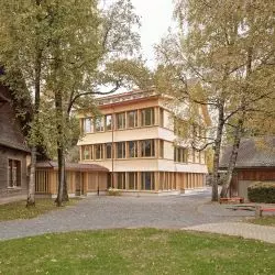 Nowy budynek Bossard Schule w Unterägeri projektu Gut Deubelbeiss Nill Architekten