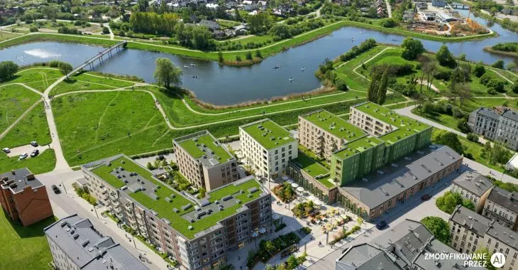 Projekt rewitalizacji dawnej zajezdni oraz planowanej nowej zabudowy