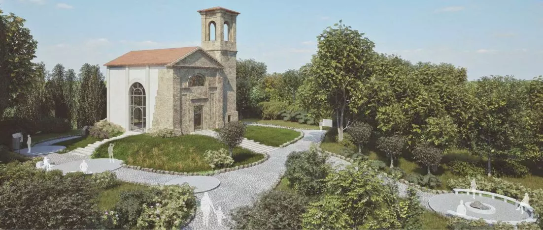 The Place of the Seven Encounters. A New Life for the Ruins of the Church of Santa Maria di Settefonti