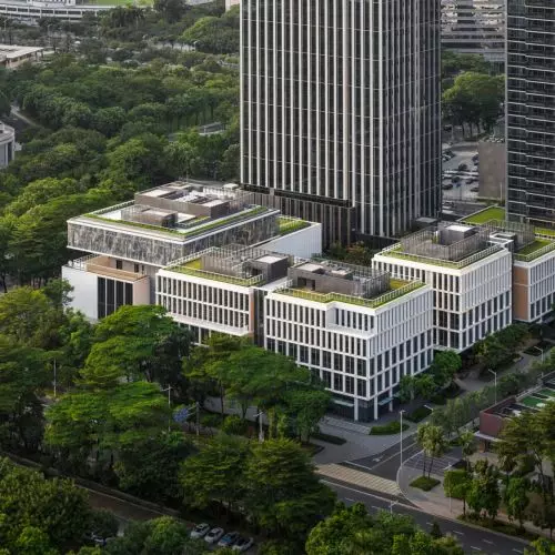 Jak połączyć centrum kultury, biura i przestrzenie dla mieszkańców? The Culture Shift w Dongguan projektu Superimpose Architecture