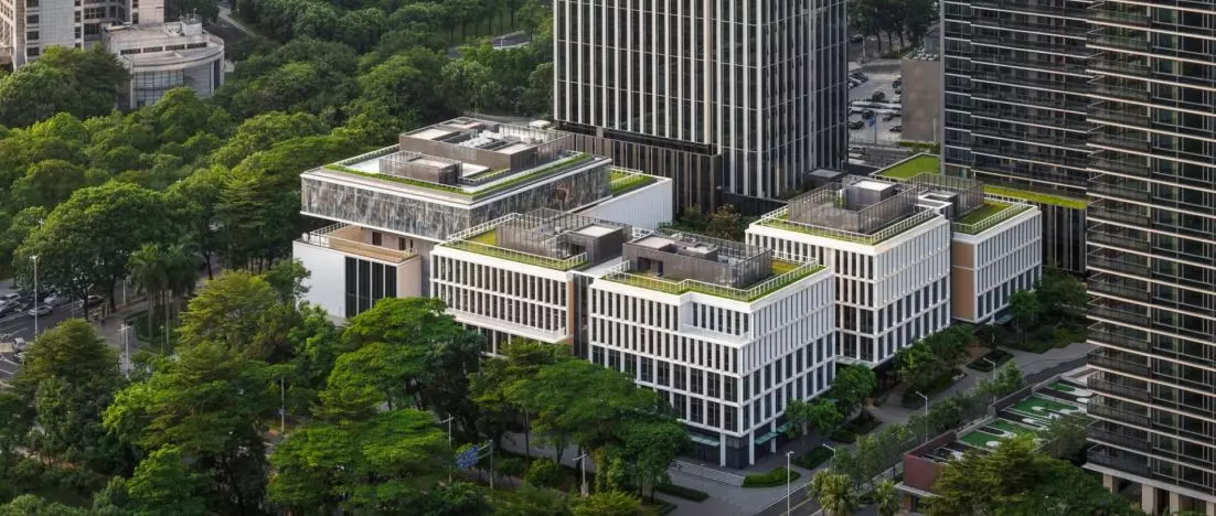 How can a cultural center, offices, and community spaces be combined? The Culture Shift in Dongguan, designed by Superimpose Architecture