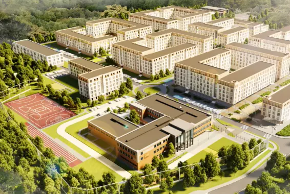 Firma mleczarska zbuduje w Gdańsku osiedle liczące 1300 mieszkań. Radni zgodzili się bez dyskusji