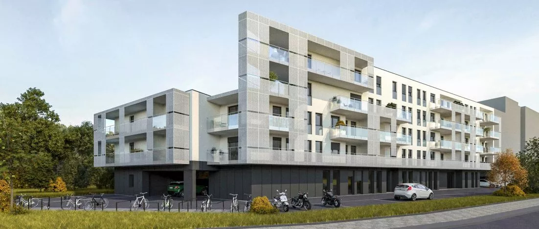 Building with a corner, or a new multifamily building in Poznan
