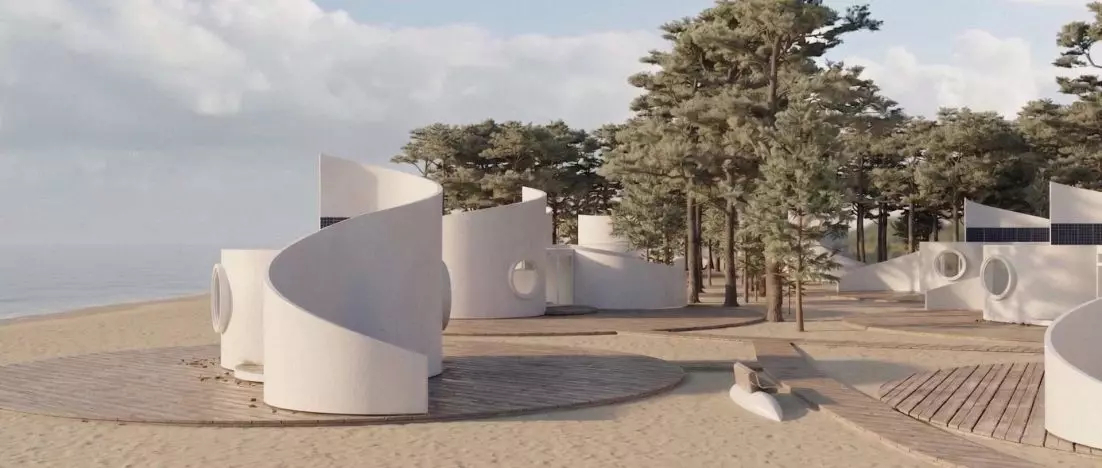 Michalina Niedziela – “Circularity: A Design for a Campground in Chałupy Incorporating Windmill Elements”