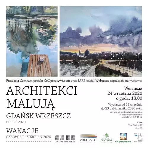 Architects paint Wrzeszcz. After-air exhibition opened