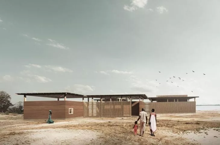 Peace Pavilion in Senegal. Award-winning project by Polish students