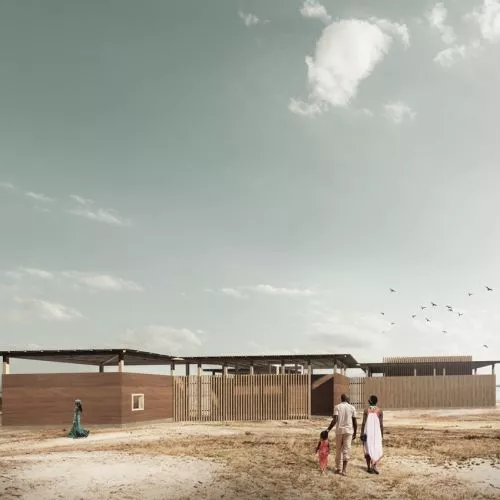 Peace Pavilion in Senegal. Award-winning project by Polish students