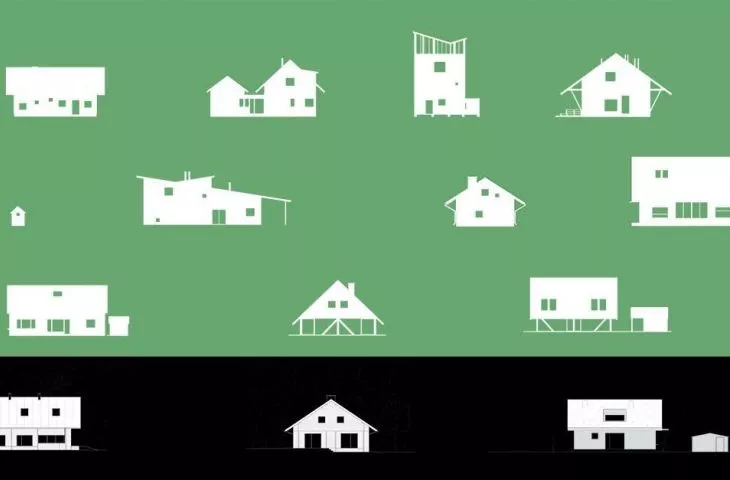 New houses in Jazdów. vernissage of works by students of Warsaw University of Technology.