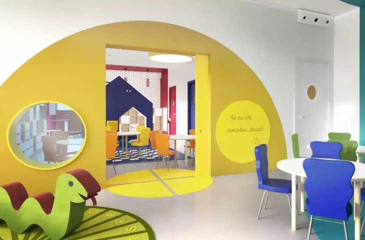 Nursery and kindergarten in Dąbrowa Górnicza from IN design studio