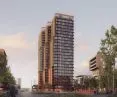 The winning design of the high-rise building in Port Popowice by BBGK Architekci studio