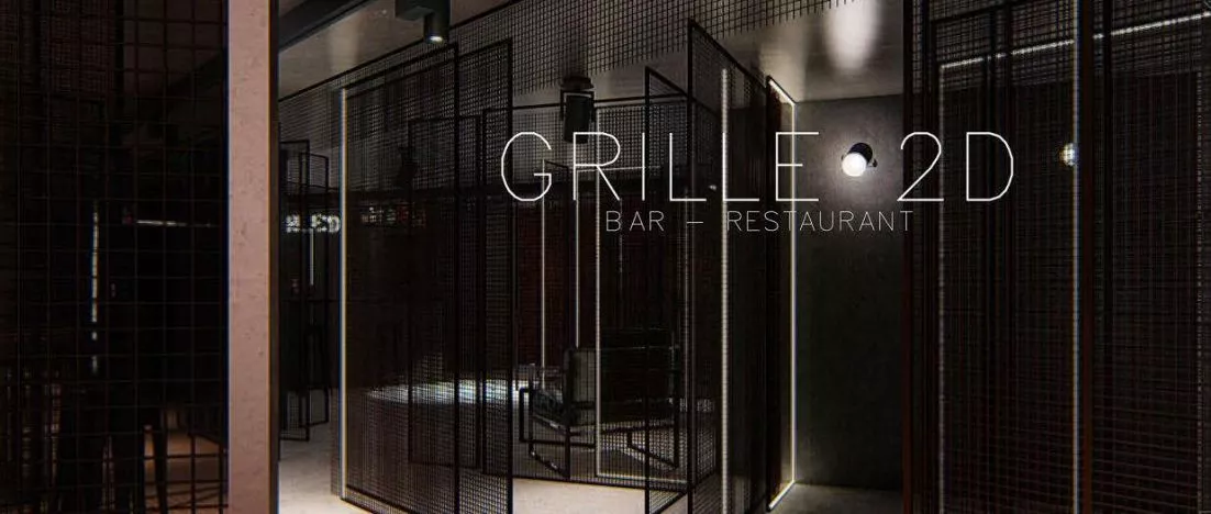 „Grille 2D” – projekt restauracji w historycznym budynku rogatki Mogilskiej, proj. Ewelina Słomska