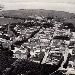 archiwalne zdjęcie lotnicze
