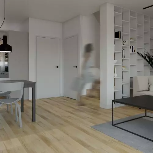 Dom w zabudowie szeregowej inaczej. Projekt od Zuga Design