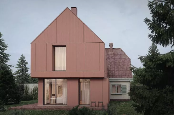 Gdy tradycja łączy się z nowoczesnością. Dom jednorodzinny od Kruk Rasztawicki Architekci