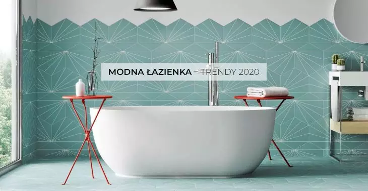 Modna łazienka – trendy 2020