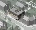 Projekt biblioteki w Krynicy-Zdroju