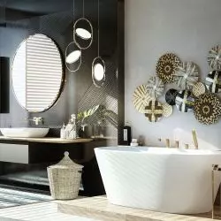 Złota armatura z serii LOFT GOLD