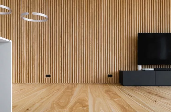 Inspirational wood wall development. Wainscoting in contemporary interior designs