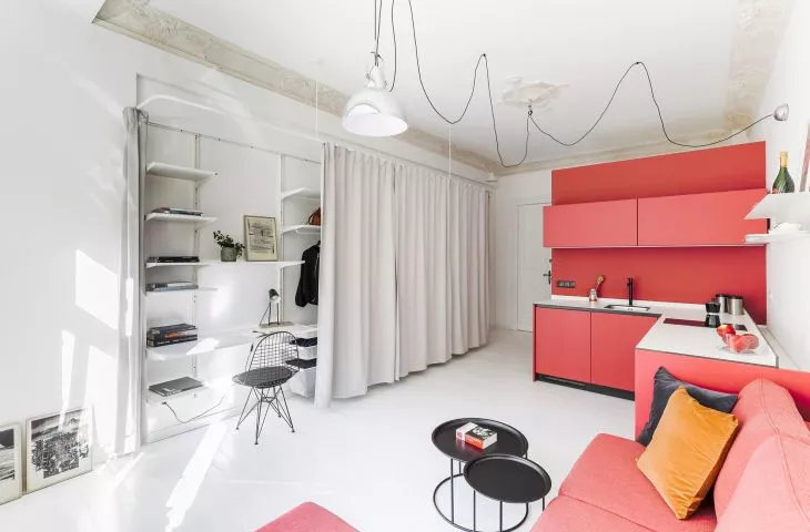 How to functionally arrange small interiors? Conversion of two apartments in a Poznan tenement house