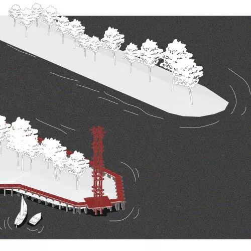 Szlak turystyczny wzdłuż Kanału Mazurskiego. Projekt Alicji Maculewicz nominowany do Archiprix International!