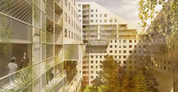 500 Viviendas de Interes Social (500 mieszkań socjalnych), Bogota, Kolumbia, proj.: espegel-fisac, Lacaja arquitectos