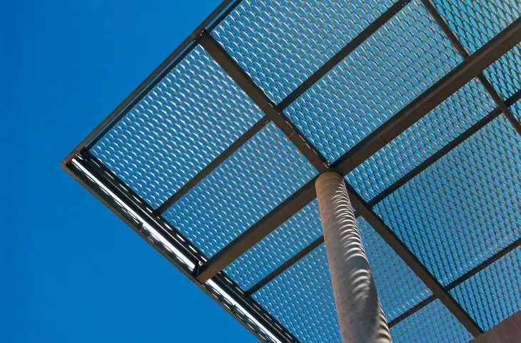 Perforated metal sheets as a reliable way to create a designer facade