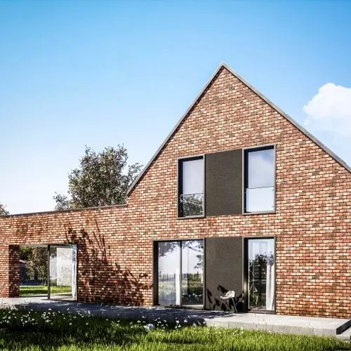 Dwie formy w jednym domu. Projekt MEEKO Architekci