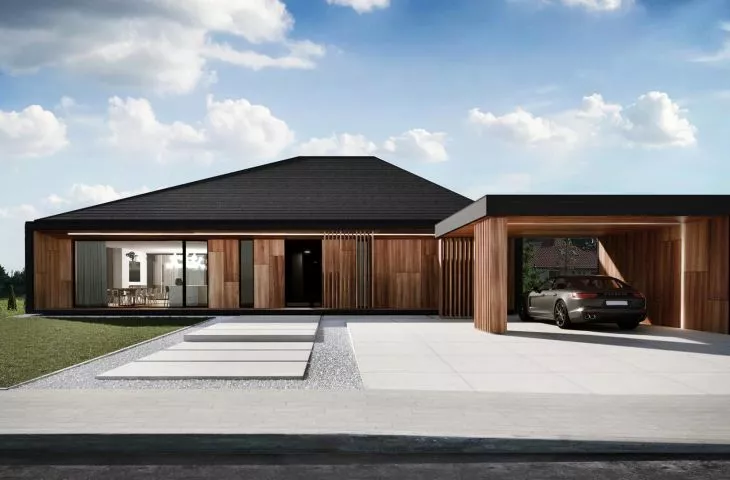 Nowoczesny dworek, czyli RE: VOLCANO HOUSE od REFORM Architekt