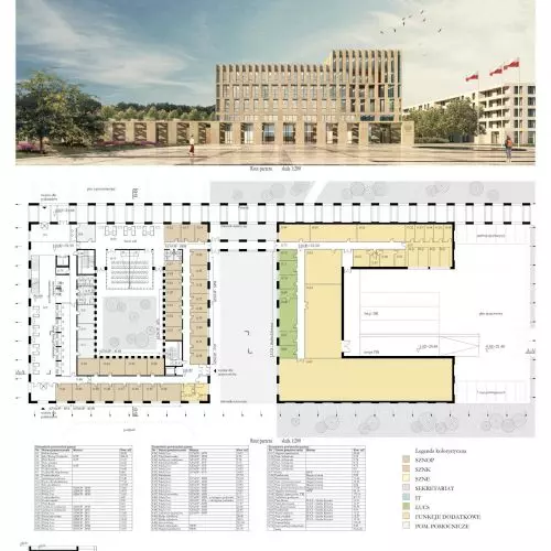 Results of the competition for the design of the Tax Office and the Lubuskie Customs and Excise Office in Gorzow Wielkopolski.