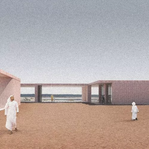 Ceglany pawilon w Zjednoczonych Emiratach Arabskich. Nagrodzony projekt polskich studentów