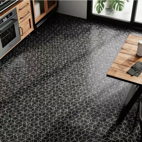 Rhombus Marquina 26,5x51
