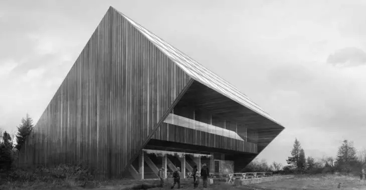 1. nagroda, proj.: Sławomir Janas Pracownia ES-JOT, Bartosz Pionka Pracownia Architektoniczna, Architekt Michał Włoskowicz